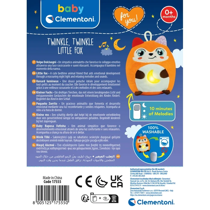 Peluche Twinkle Twinkle - Renard