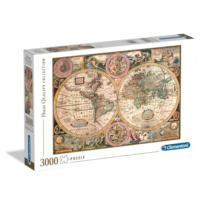 Old Map - 3000 pièces