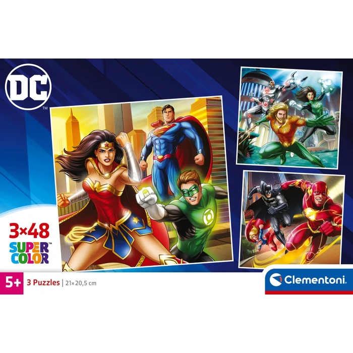 Dc Comics Justice League - 3x48 pièces