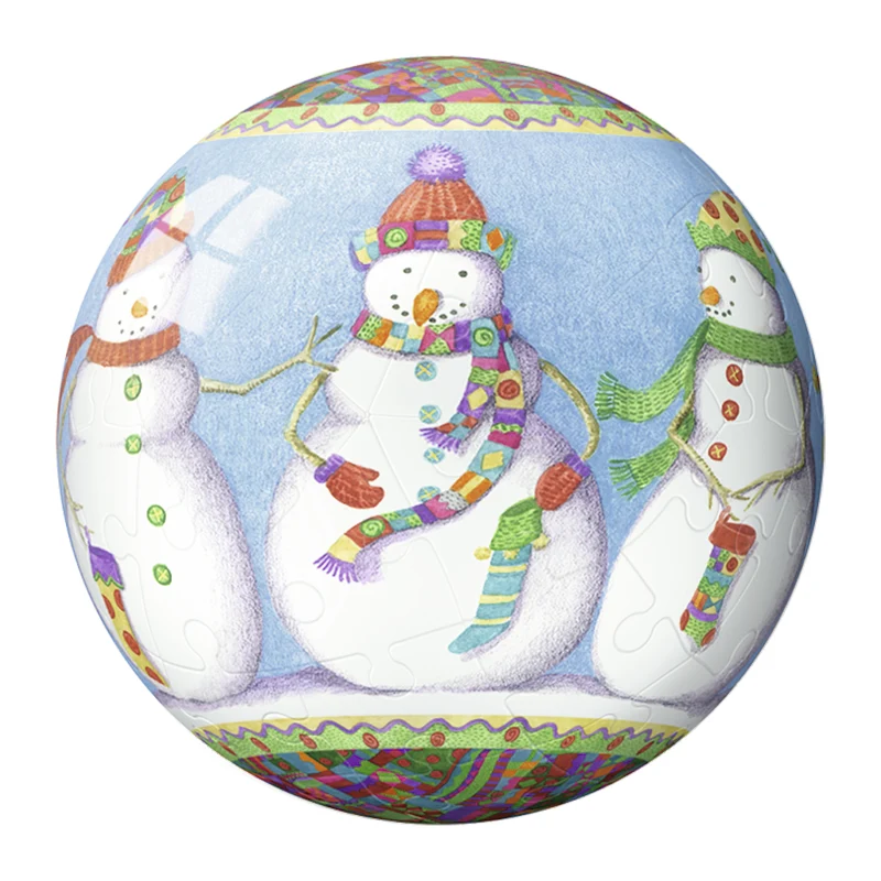 Boule de Noël 3D 54 pièces (modèles assortis)