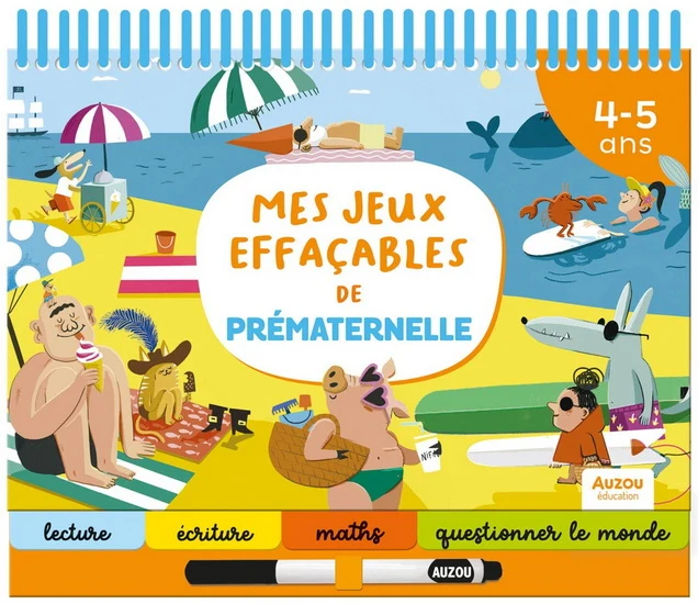 Mes jeux effaçable de prématernelle