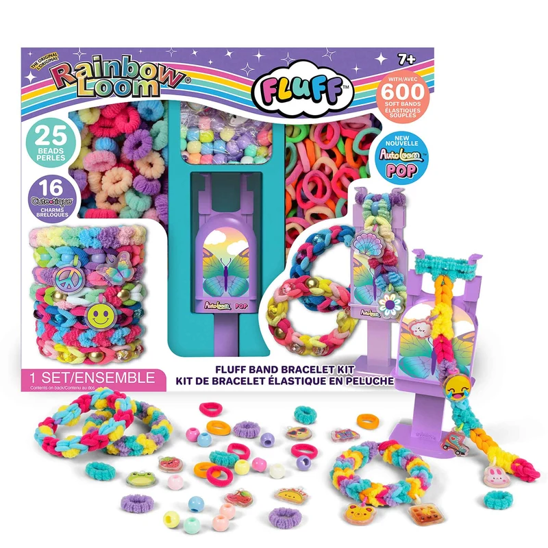 Ensemble Rainbow Loom Fluff