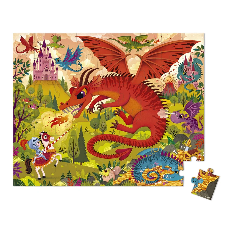 Le royaume des dragons, 54 pièces