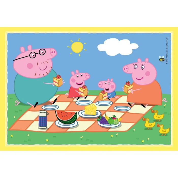 Peppa Pig - 1x12 + 1x16 + 1x20 + 1x24 pièces