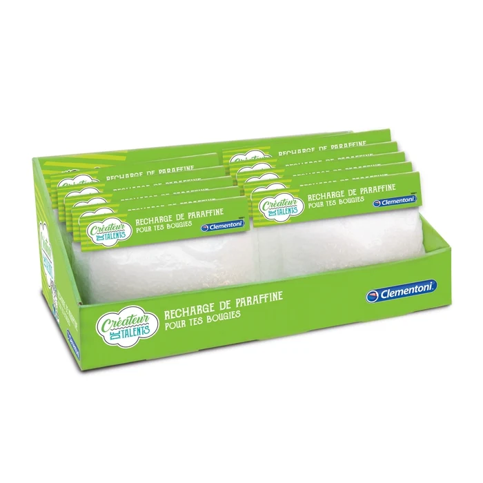 Recharge paraffine pour bougies