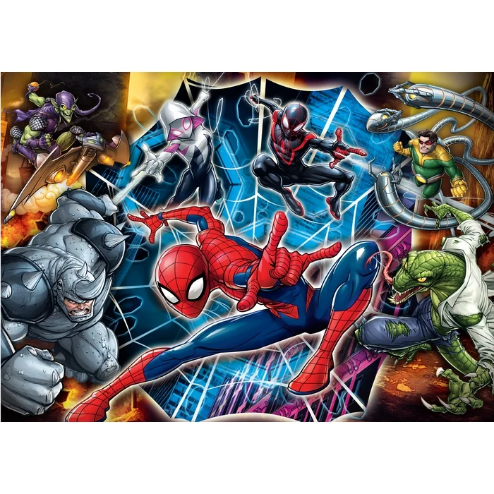 Marvel Spider-Man - 1x20 + 1x60 + 1x100 + 1x180 pièces