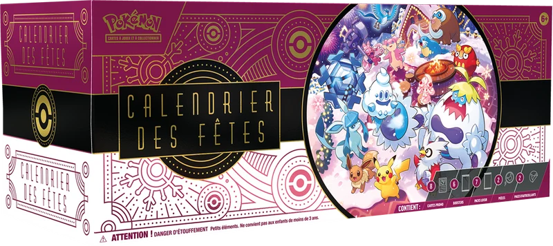 Pokémon - Calendrier des fêtes 2025