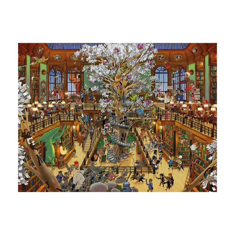Library, Oesterle (1500 pcs)