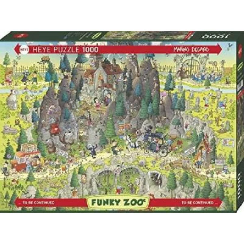 Transylvanian Habitat, Degano - Funky Zoo (1000 pcs)