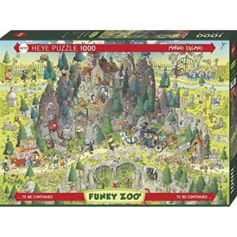 Transylvanian Habitat, Degano - Funky Zoo (1000 pcs)