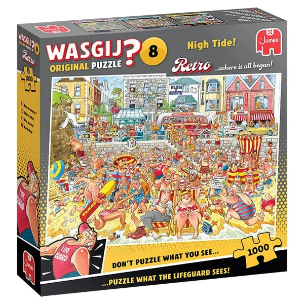 Wasgij Retro Orginal 8 - Marée haute | High Tide! (1000pcs)