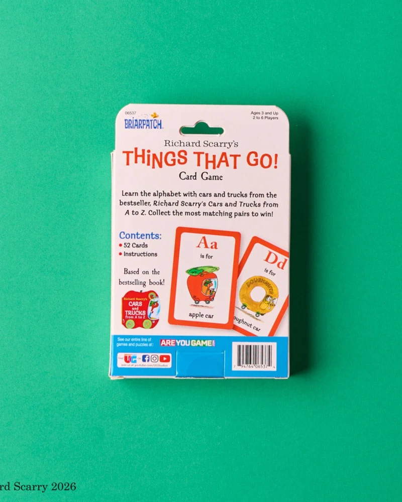 Richard Scarry - Jeu De Cartes Things That Go