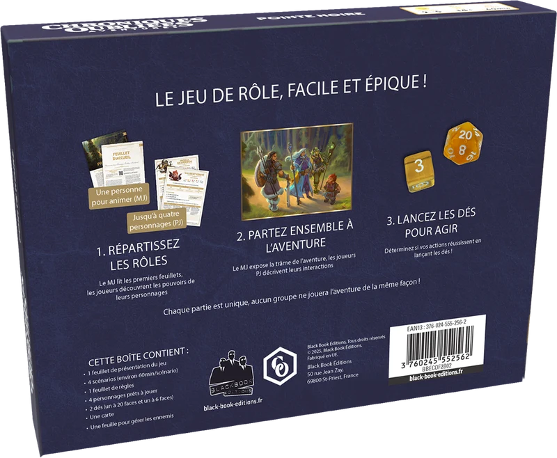 Chroniques Oubliées Aventures - Pointe Noire