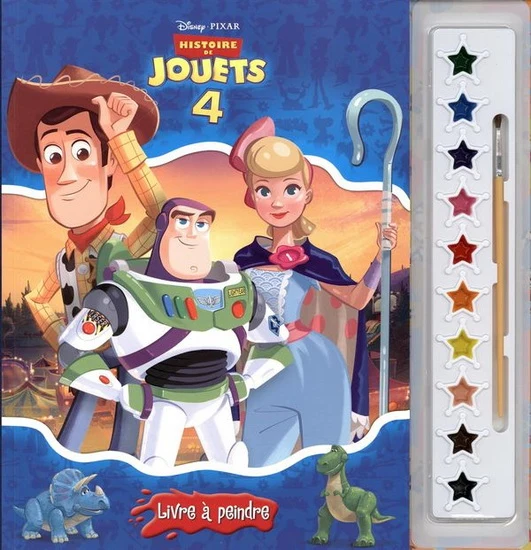 Disney Pixar Histoire de jouets: livre à peindre