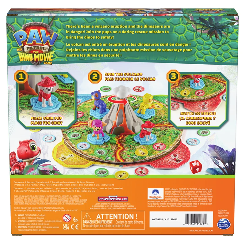 Jeu Pat' Patrouille Dino le film