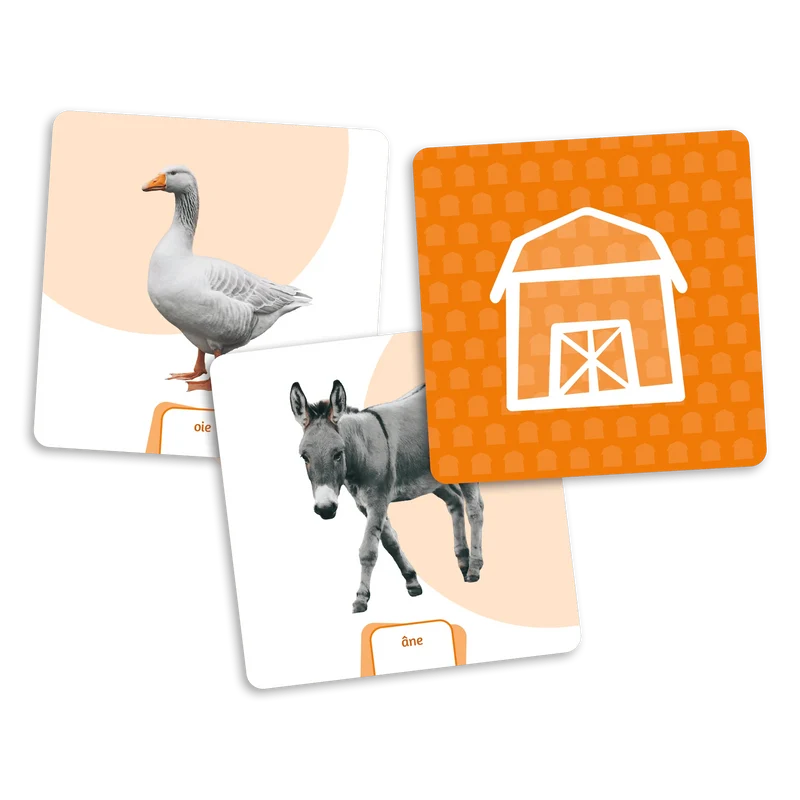 Le dé des premiers mots - Ext. les animaux (FR)