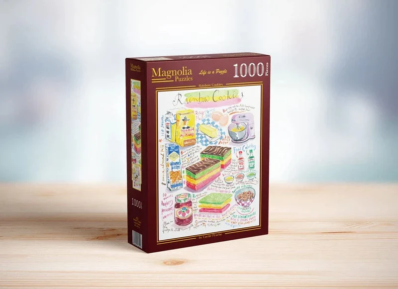 Rainbow Cookies (1000 pcs)