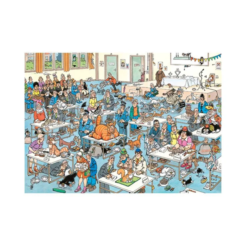 Concours de beauté félin,JvH (1000 pcs)