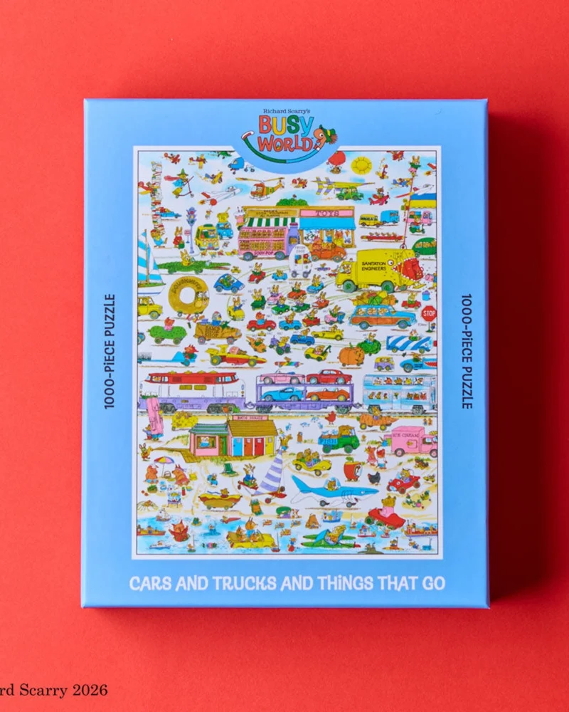 Clarkson Potter - Richard Scarry Puzzle Cars And Trucks And Things That Go