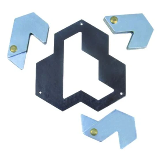 Casse-tête métal - Huzzle - Hexagon
