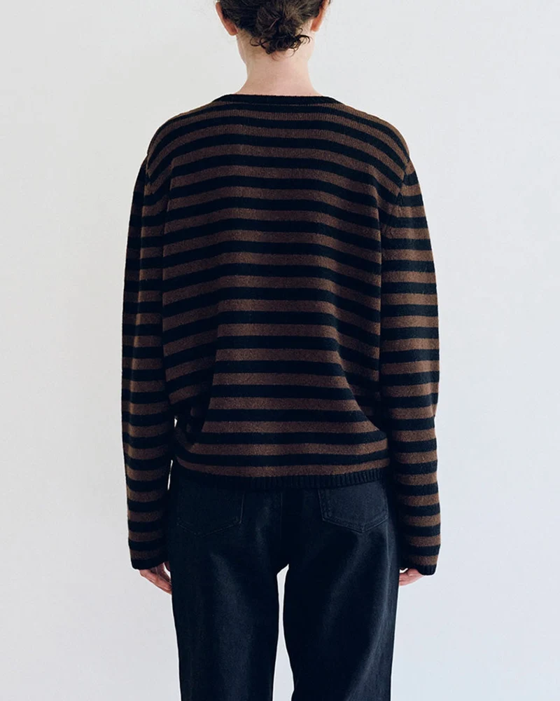 Nothing Written - Pull Molly - Rayures Marron