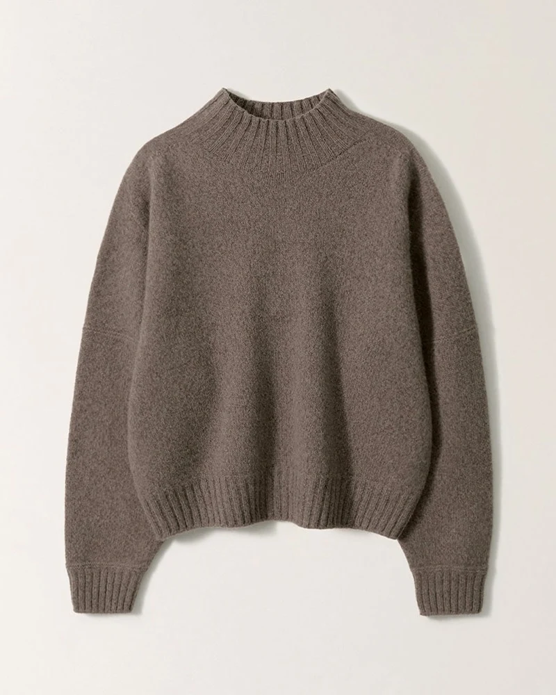 Nothing Written - Pull En Laine - Taupe