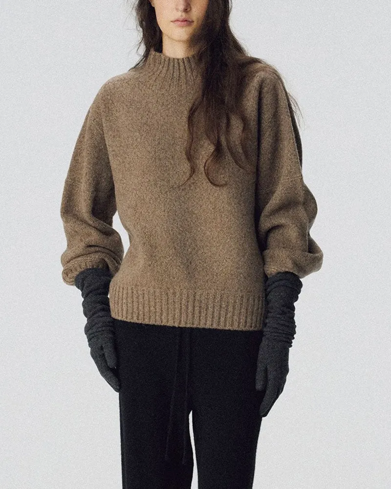 Nothing Written - Pull En Laine - Taupe