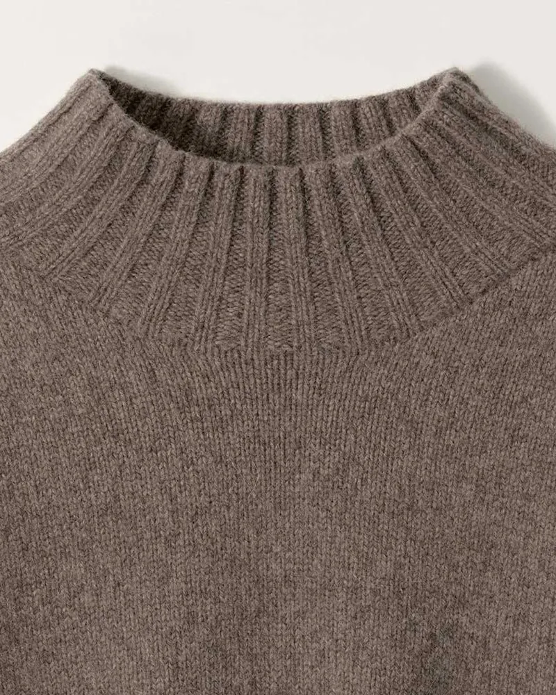 Nothing Written - Pull En Laine - Taupe