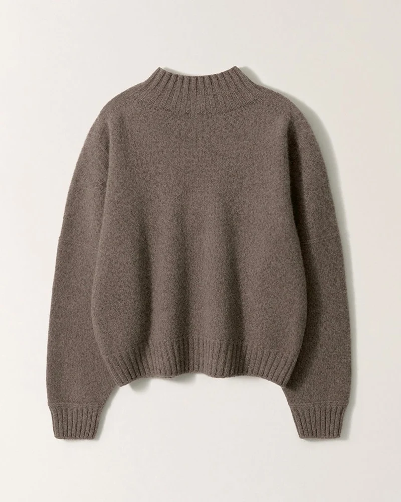 Nothing Written - Pull En Laine - Taupe