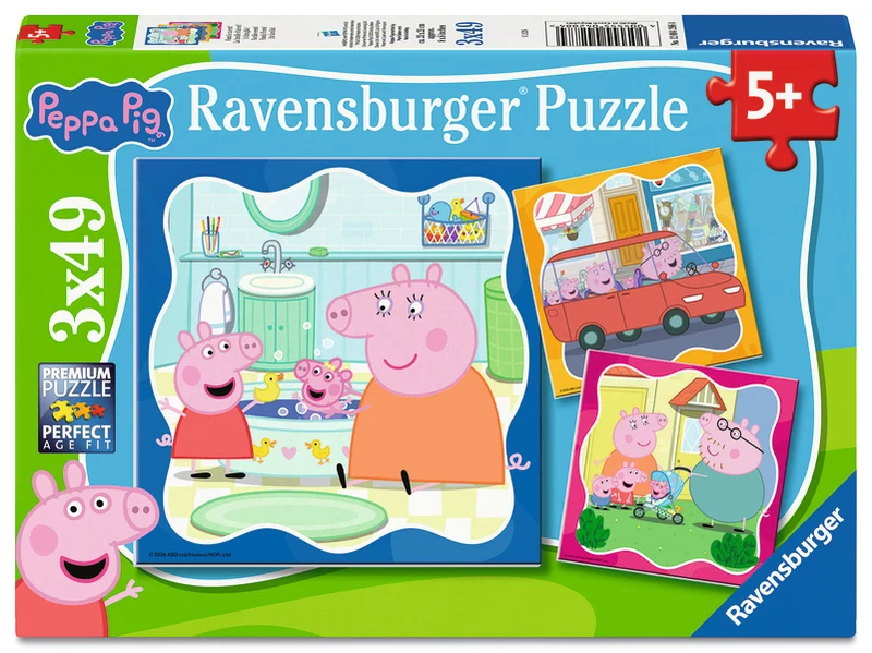 Peppa Pig (3x49 pcs)