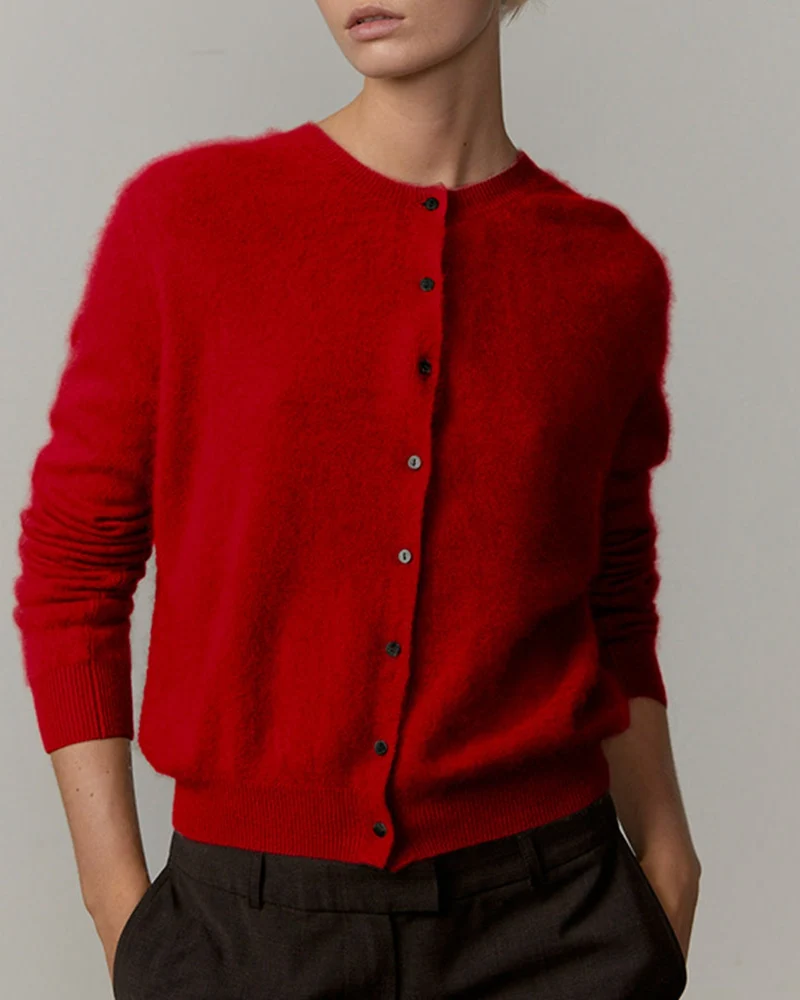 Herskind - Cardigan Roselle - Rouge