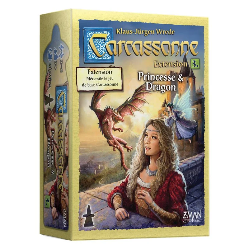 Carcassonne Princesse et Dragon