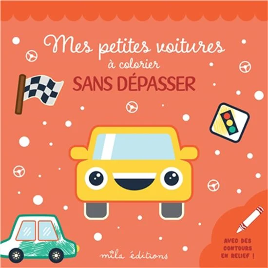 Mes petites voitures à colorier sans dépasser