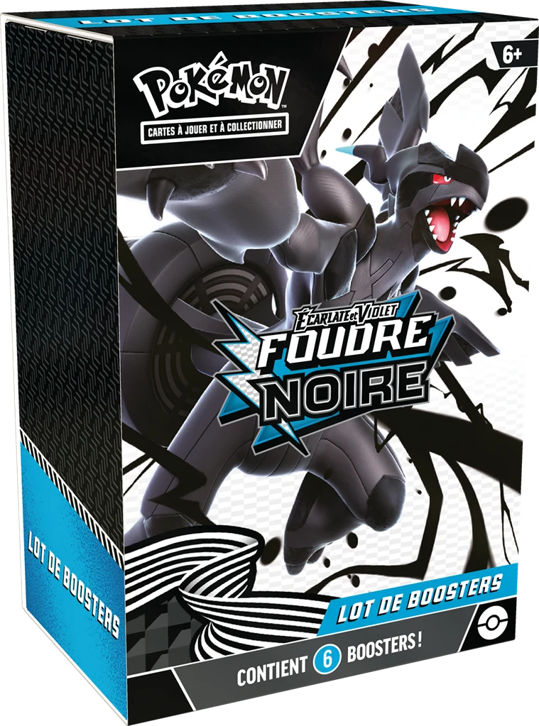 Pokémon - EV10.5 - Bundle 6 boosters Foudre Noire