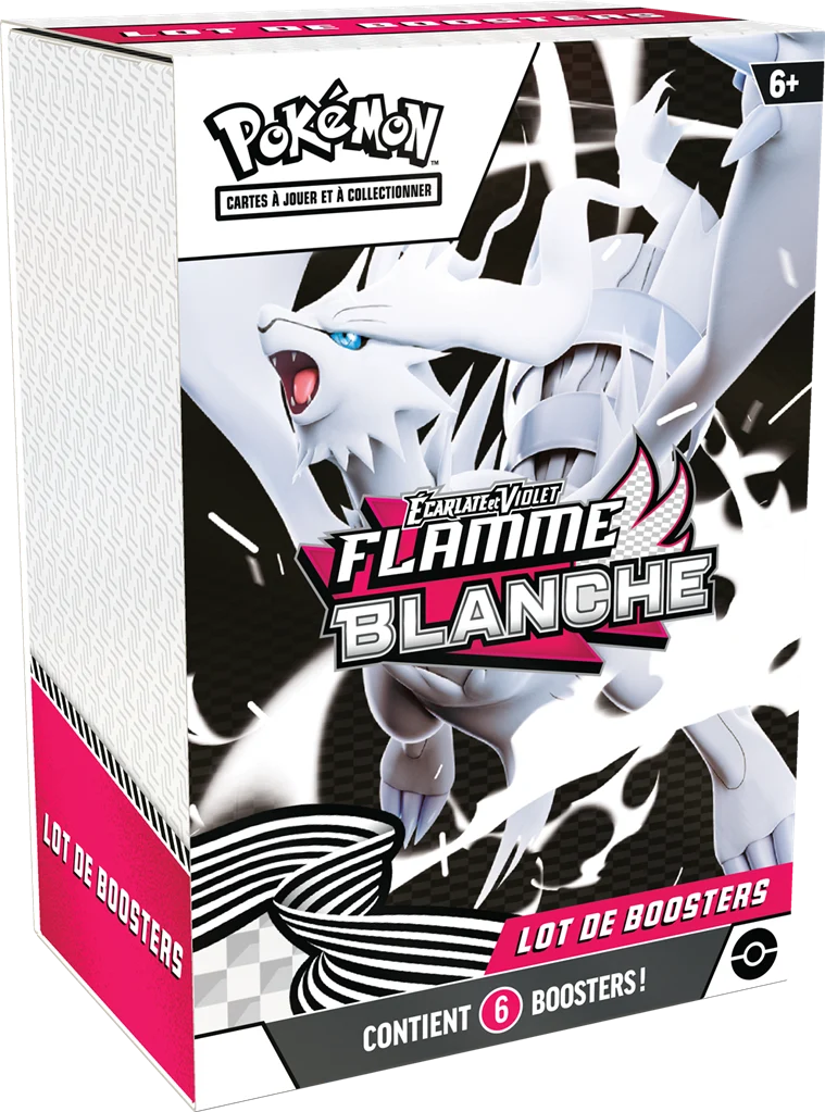 Pokémon - EV10.5 - Bundle 6 boosters Flamme Blanche