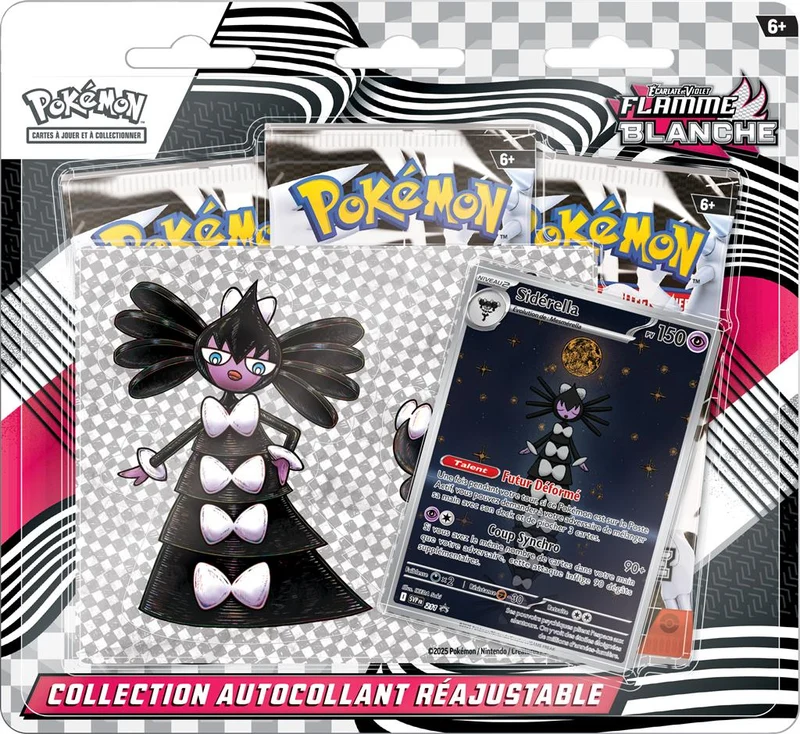 Pokémon - EV10.5 - Tri-Pack Sticker Flamme Blanche