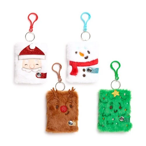 Cahier de note peluche de Noël
