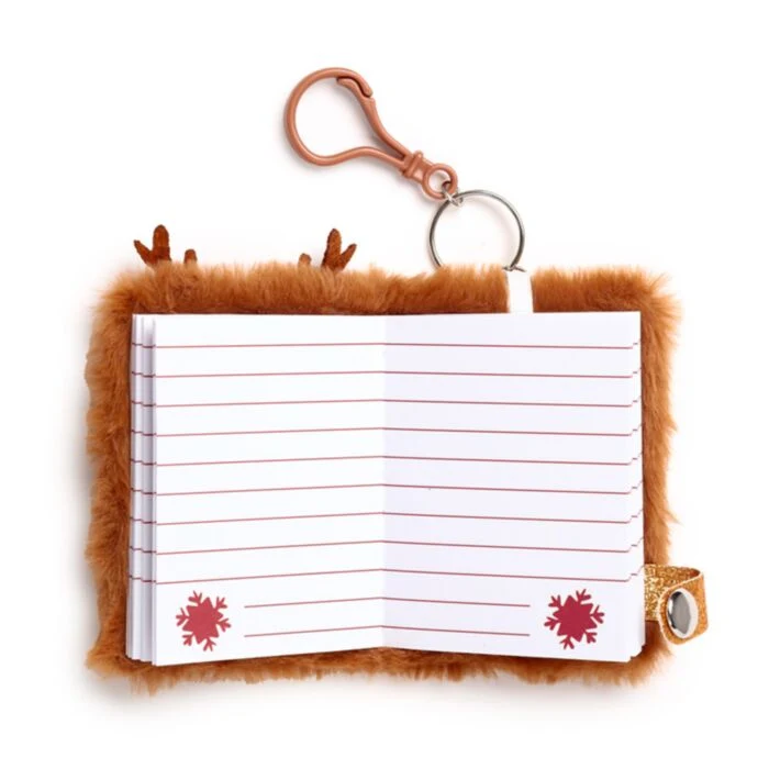 Cahier de note peluche de Noël