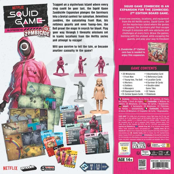 Zombicide: Squid Game Expansion (EN)