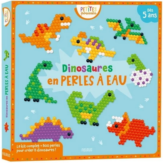 Dinosaures en perles à eau