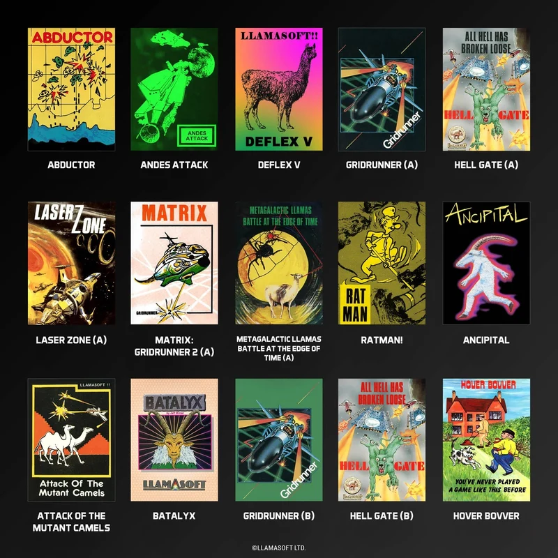 Blaze Evercade - The Llamasoft Collection - Cartouche n°10 'Home Computers'