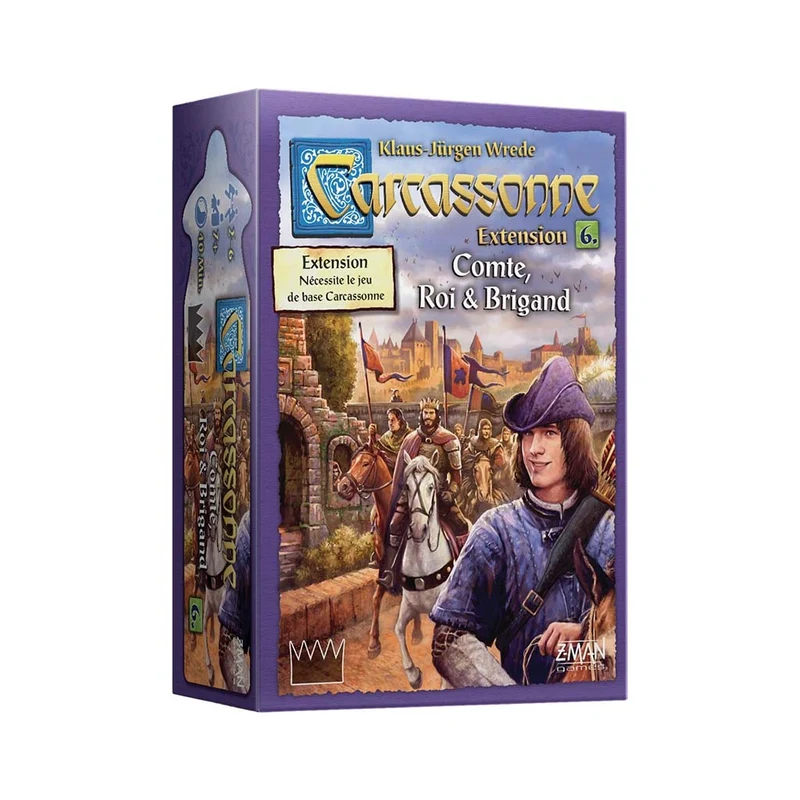 Carcassonne - Comte, Roi et brigand (Ext.6)