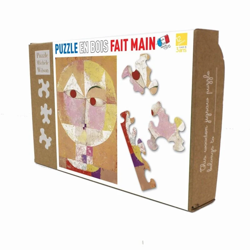 Puzzle en bois Michèle Wilson - 12 p - Senecio - Klee