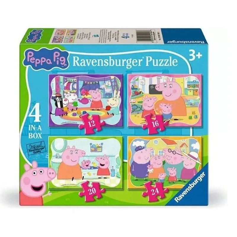 Peppa Pig, 4 in a Box (12/16/20/24pcs)