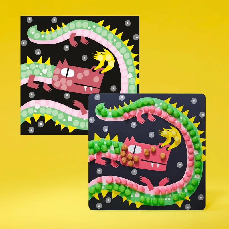 Playmais - Dragon Mosaïque - 2 300 pièces