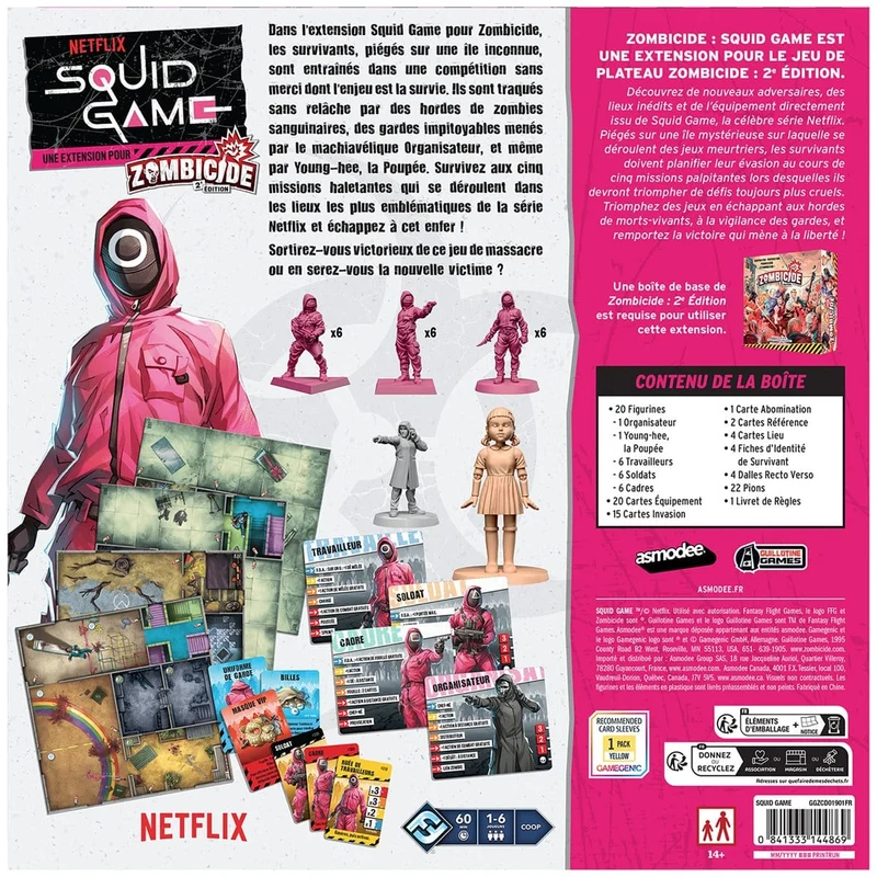 Zombicide: Squid Game Extension (FR)