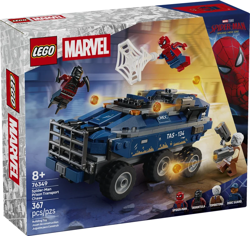 La poursuite du fourgon pénitentiaire Spider-Man