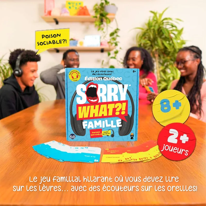 Jeu Sorry What?! - Édition Famille