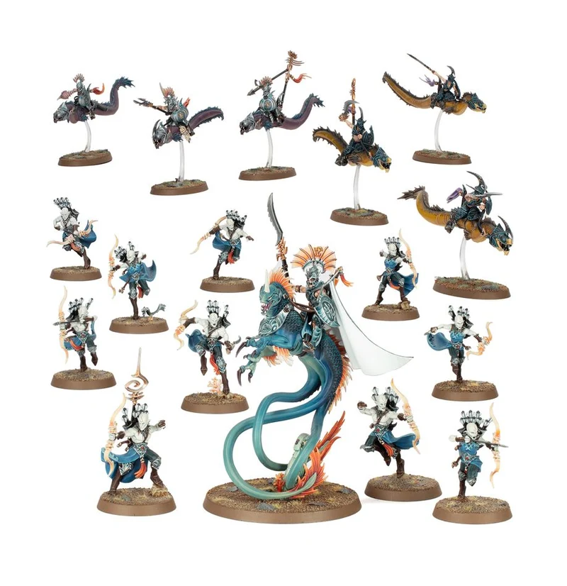 Fer de Lance - Idoneth Deepkin - Garde Akhélienne Déferlante