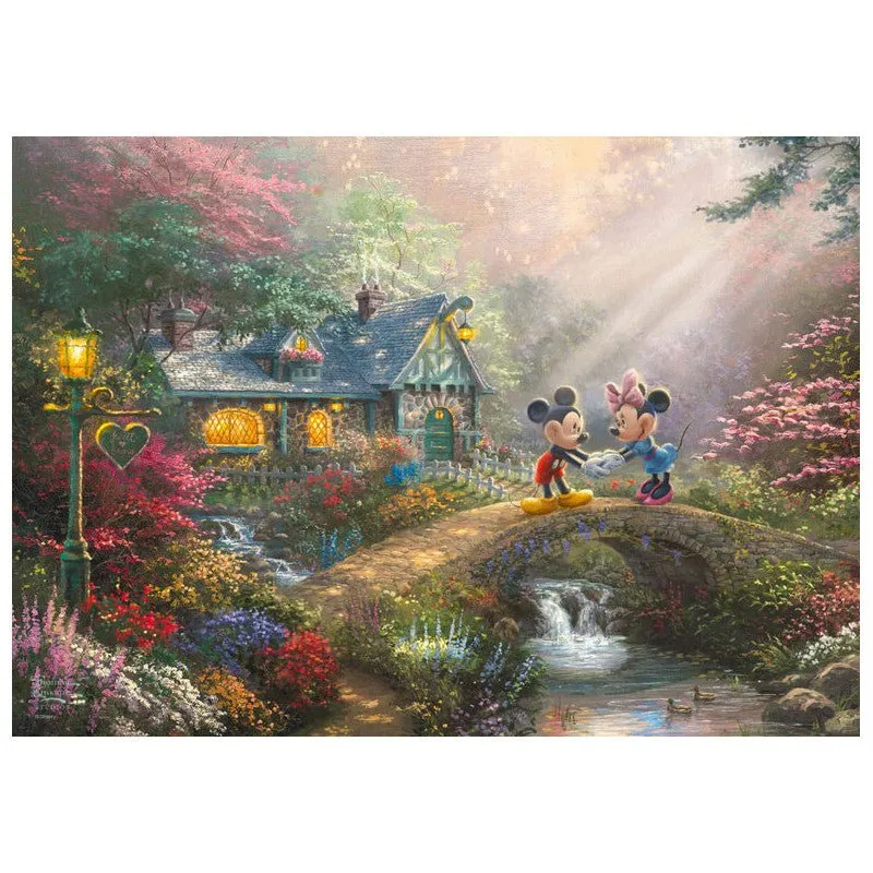 Puzzle Disney - 500pcs : Mickey Et Minnie